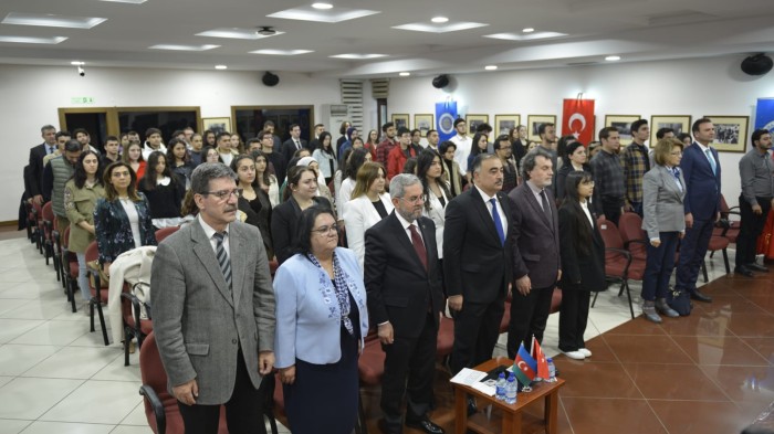 Ankara Univeristetində 18 oktyabr – Müstəqilliyin bərpası günü  qeyd olunub - FOTOLAR